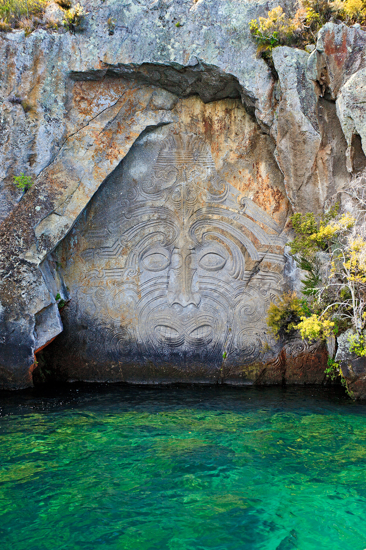 Lake Taupo Maori Carving